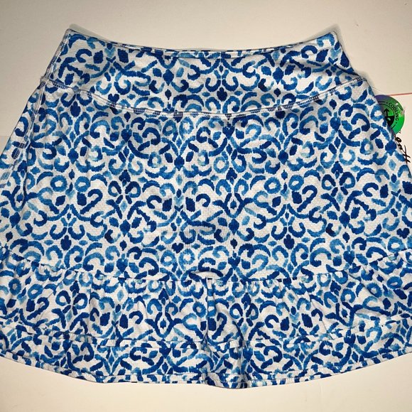 Skort (jupe-culotte) Aryeh Bleu Mesh/dentelle - Taille XL - Neuf Avec étiquettes (NWT) - Pour Sport